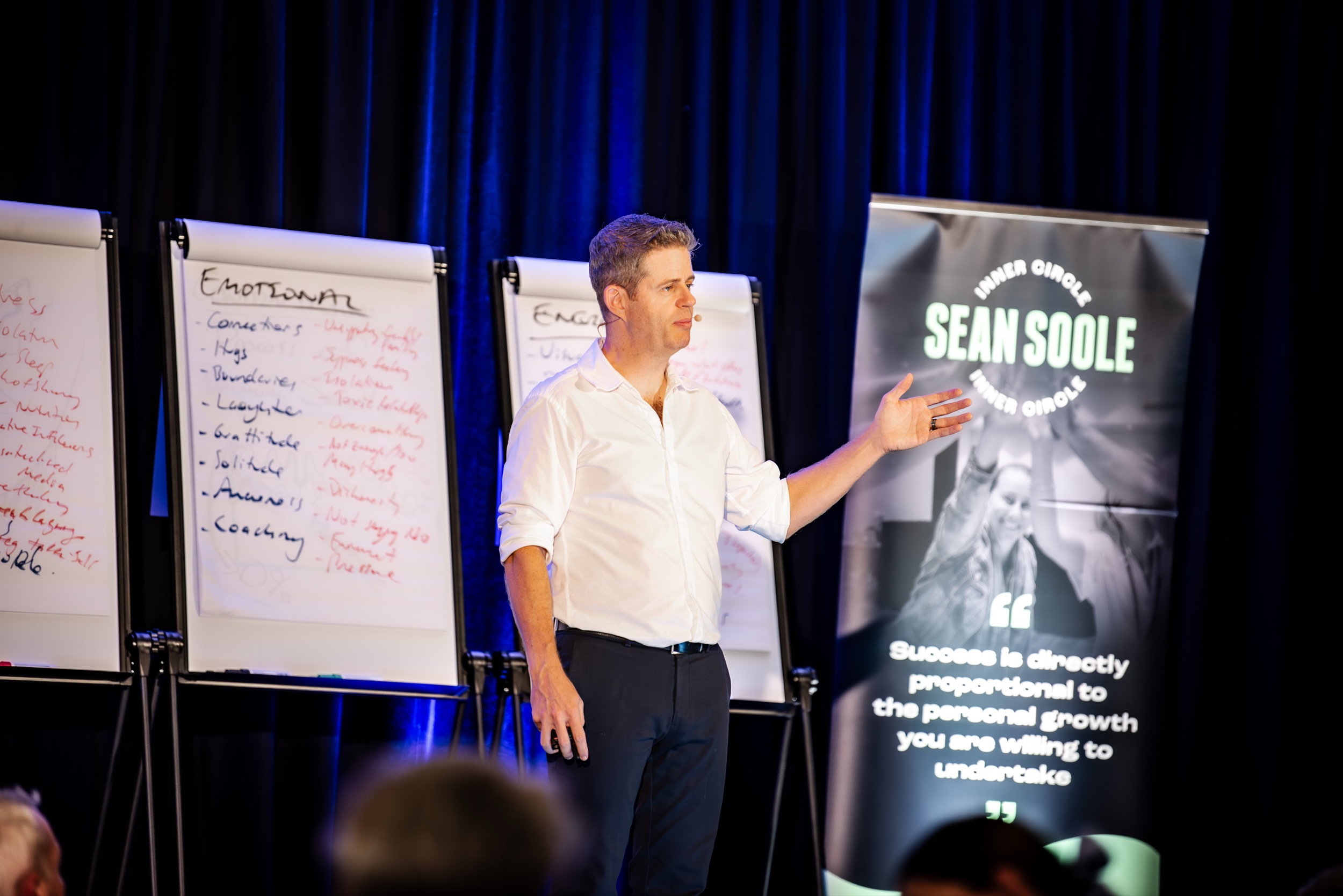 Sean speaking at Sydney Novotel